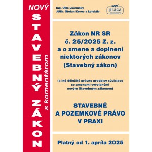 Nový Stavebný zákon