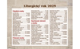 KATOLÍCKY KALENDÁR 2025 (Formát: 22 x 16,5 cm)